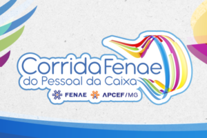 Logo da Corrida Fenae do Pessoal da Caixa 2022